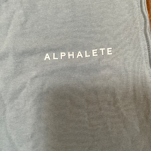 Alphalete Aspire Gray Cotton Spandex Tank Top Men’s Large - Picture 5 of 6